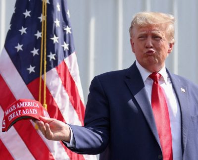 Former U.s. President Donald Trump Attends A Campaign Event In Summerville