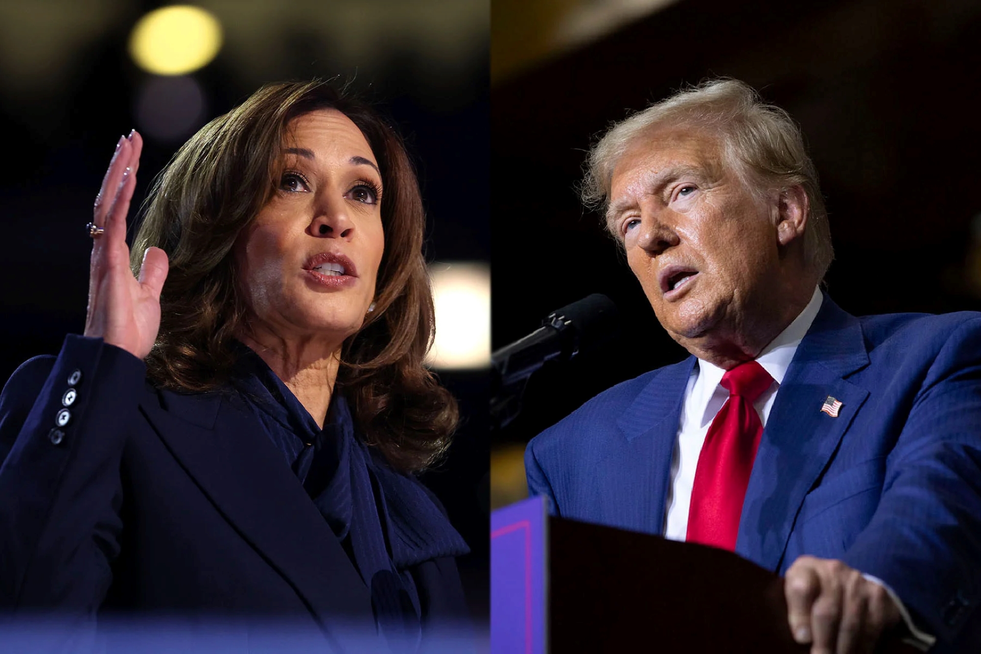 Harris Rattles Trump in Combative Debate