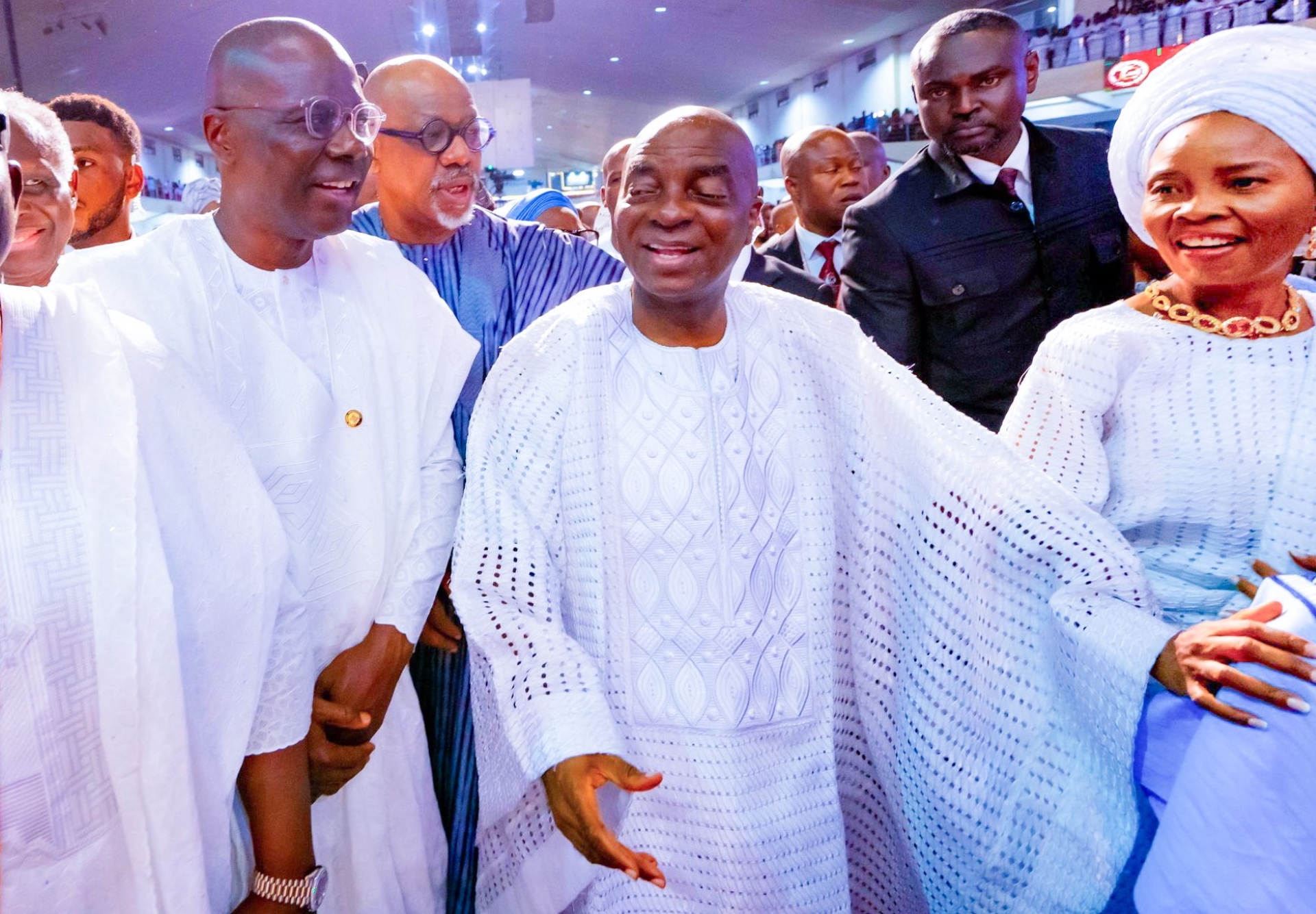 Tinubu, Obasanjo, govs celebrate Oyedepo on 70th birthday