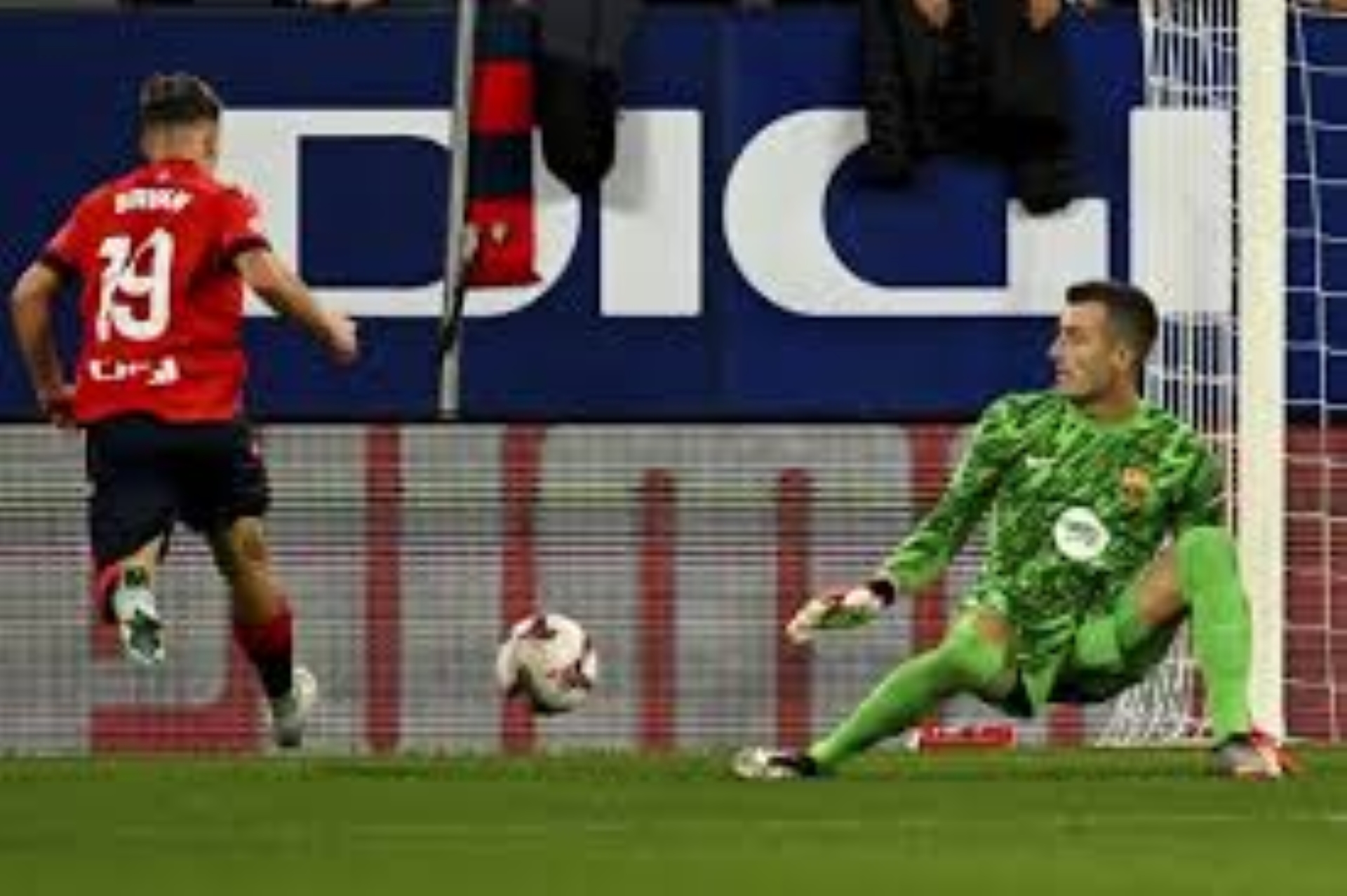 La Liga: Barcelona lost to Osasuna 4-2