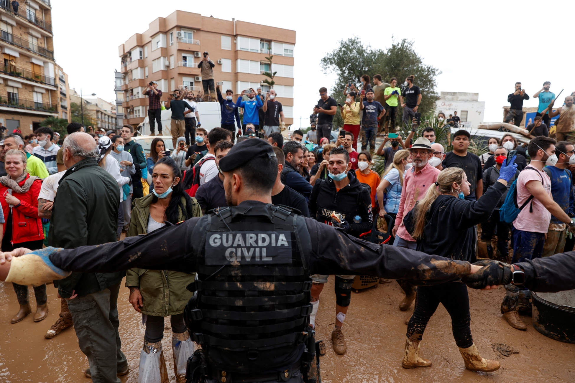 Protests over Spain’s flood response disrupt King’s visit to hard-hit Valencia suburb