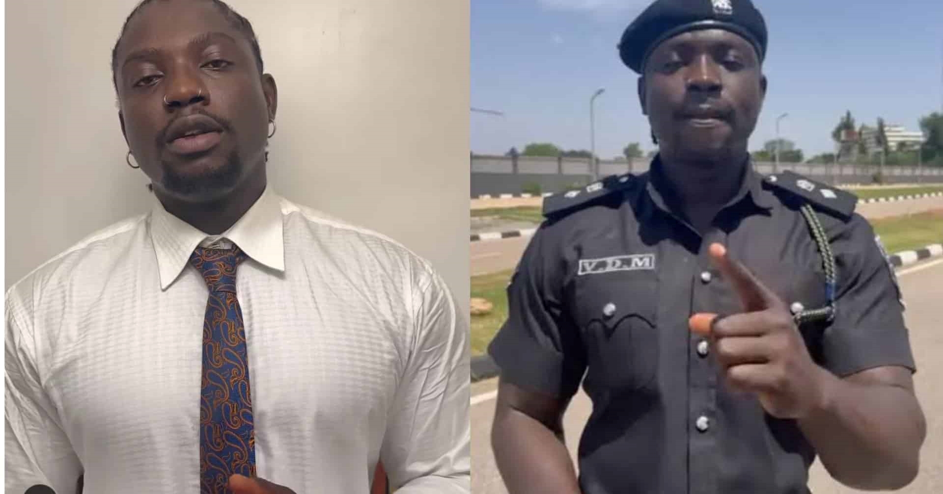 Social Critic VeryDarkMan Apologizes to Nigeria Police Over Use of Police Uniform 