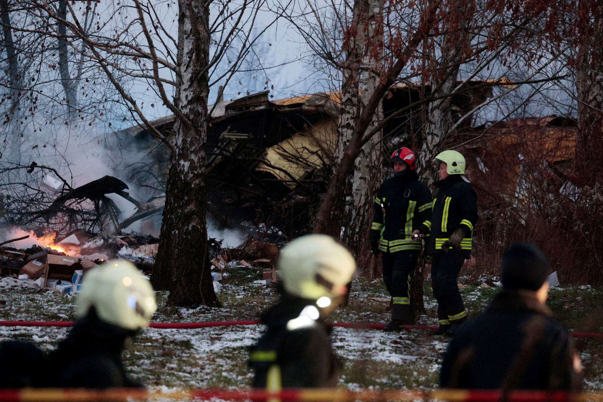 DHL Plane Crash in Lithuania Leaves Authorities Searching for Answers