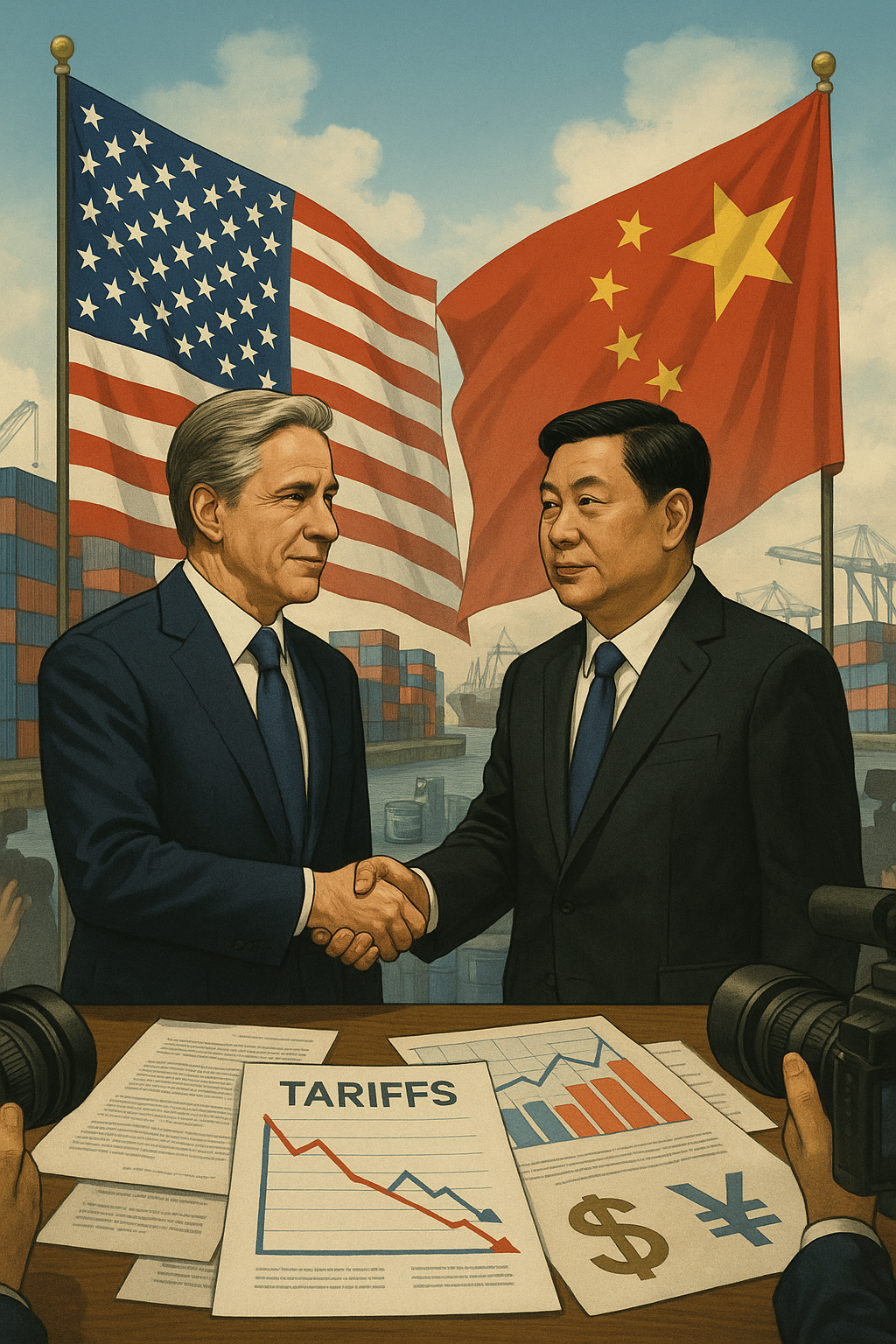 U.S. and China Agree to Temporary Tariff Truce in Major Step Toward Easing Trade Tensions