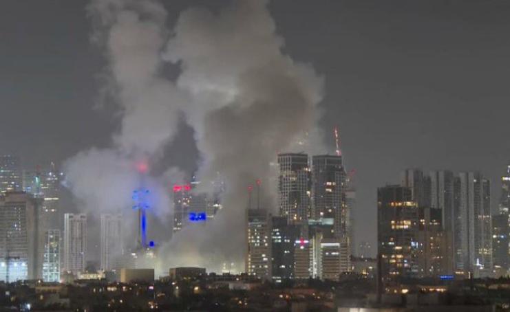 Iran strikes Tel Aviv with missile barrage in retaliation for Israeli attack on nuclear sites