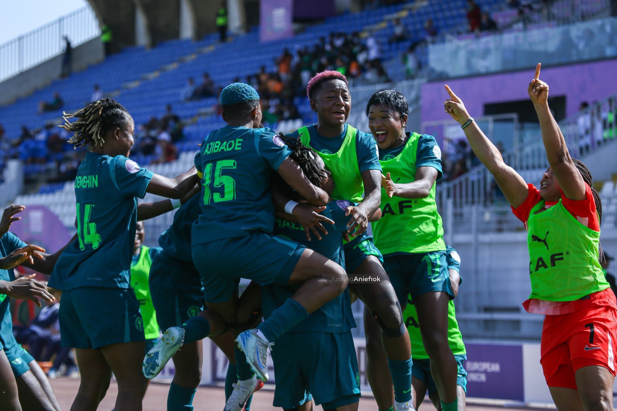 Super Falcons thrash Zambia 5–0 to reach WAFCON semi-finals
