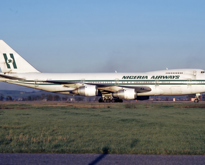 Nigeria Airways Boeing 747 200bm Se Dfz Fco Feb 1988