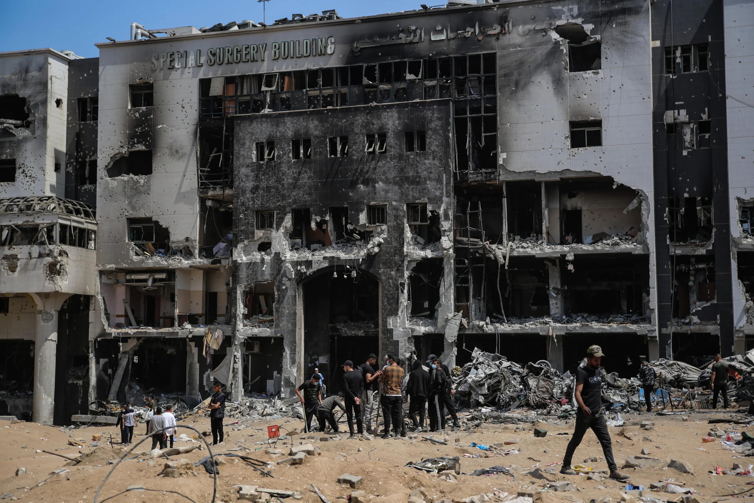 Fuel shortage threatens to turn Gaza’s largest hospital into a graveyard, doctors say