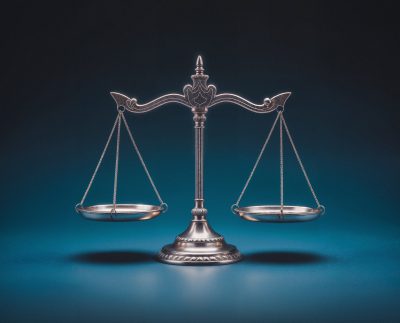 Balance Scales Representing Justice Fairness