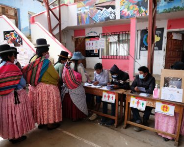 Presidential Election In Bolivia