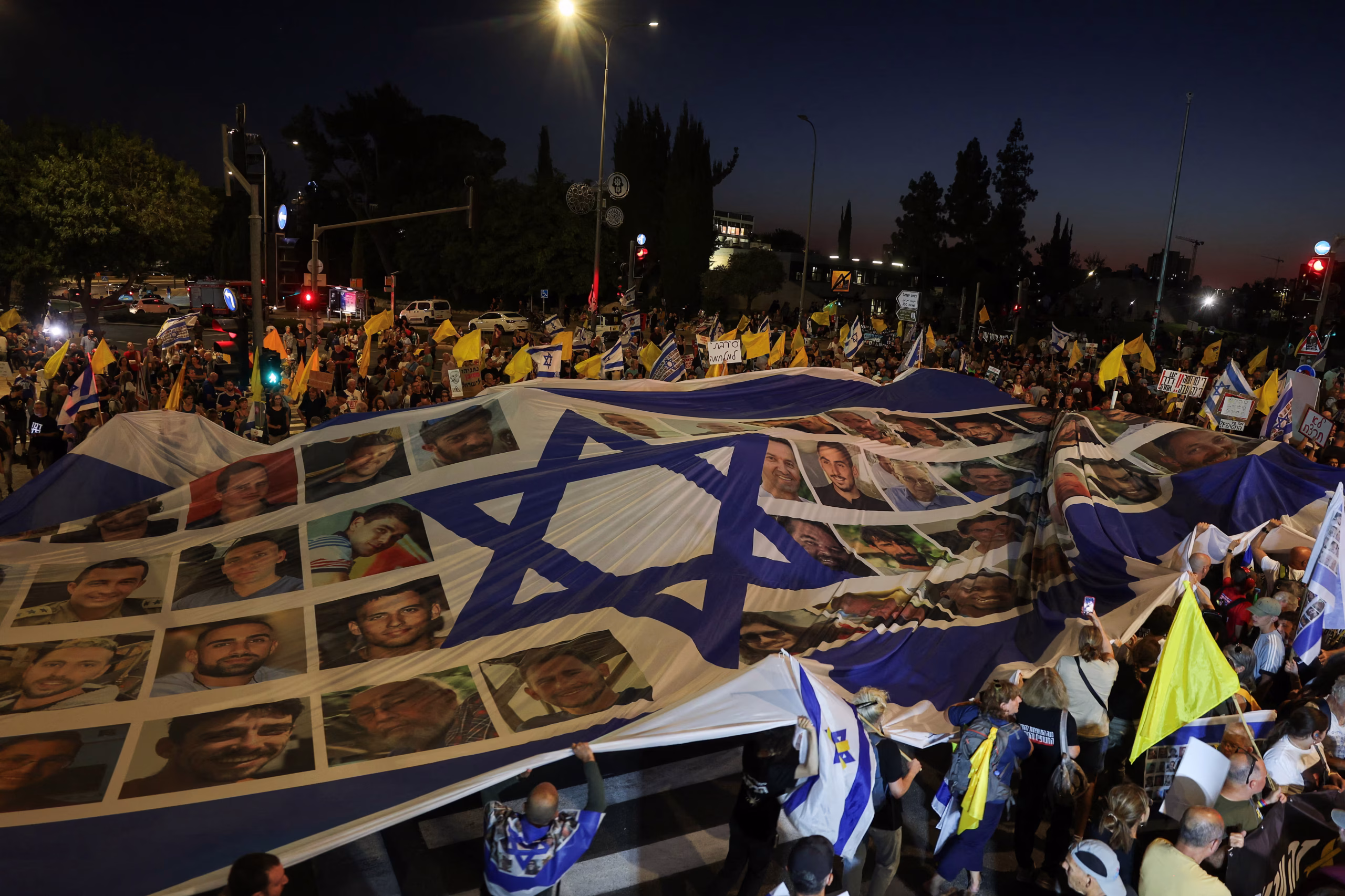 Hamas Hostage Videos Silenced Israeli Media’s Talk of Gaza Aid Crisis