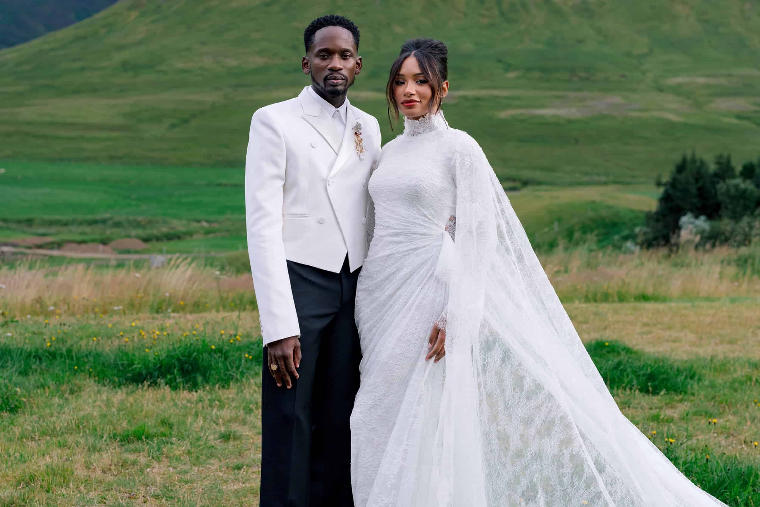 Images; Billionare’s daughter, Temi Otedola releases wedding picture with Mr Eazi
