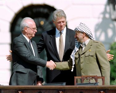 Topshot Us Oslo Accords Rabin Arafat Clinton