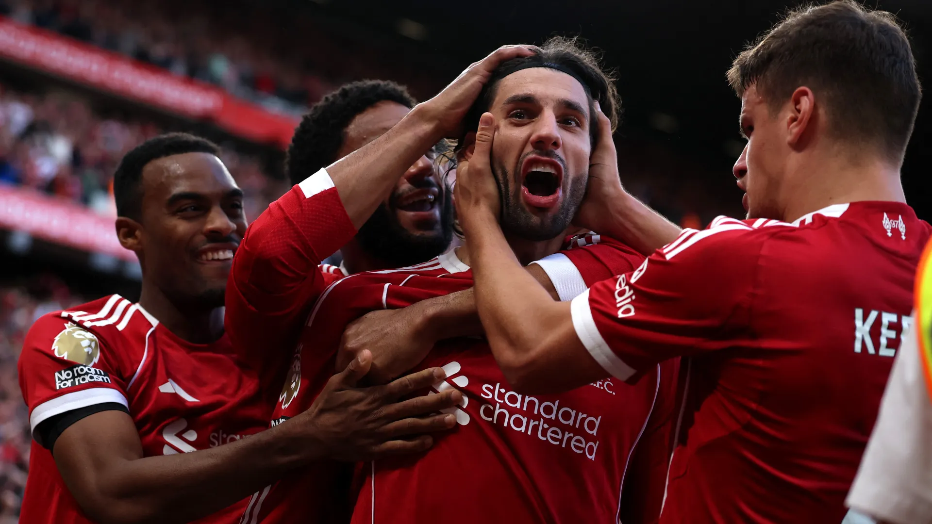 Liverpool’s Szoboszlai downs Arsenal while Man City stumble again