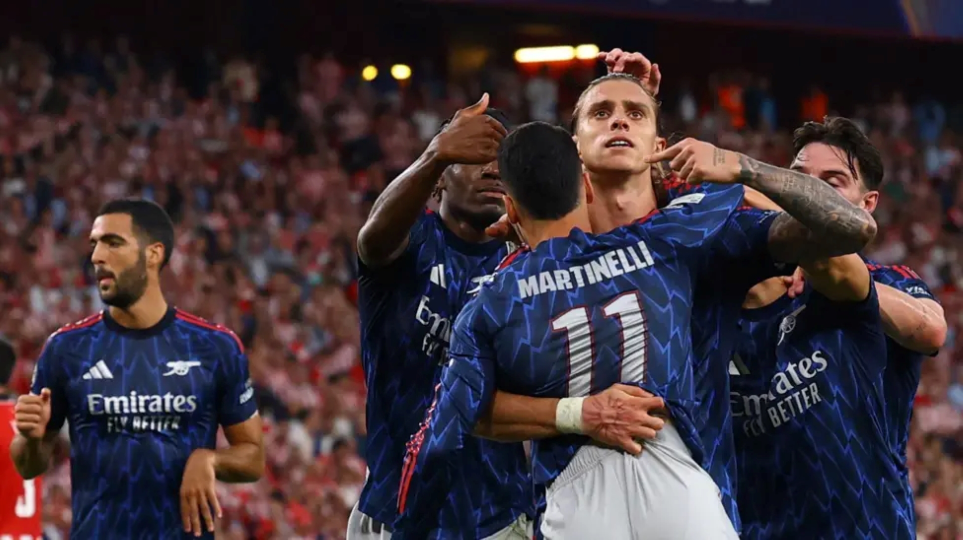 Athletic Club vs Arsenal: Martinelli and Trossard goals take Arsenal to victory