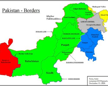Pakistan Borders 1