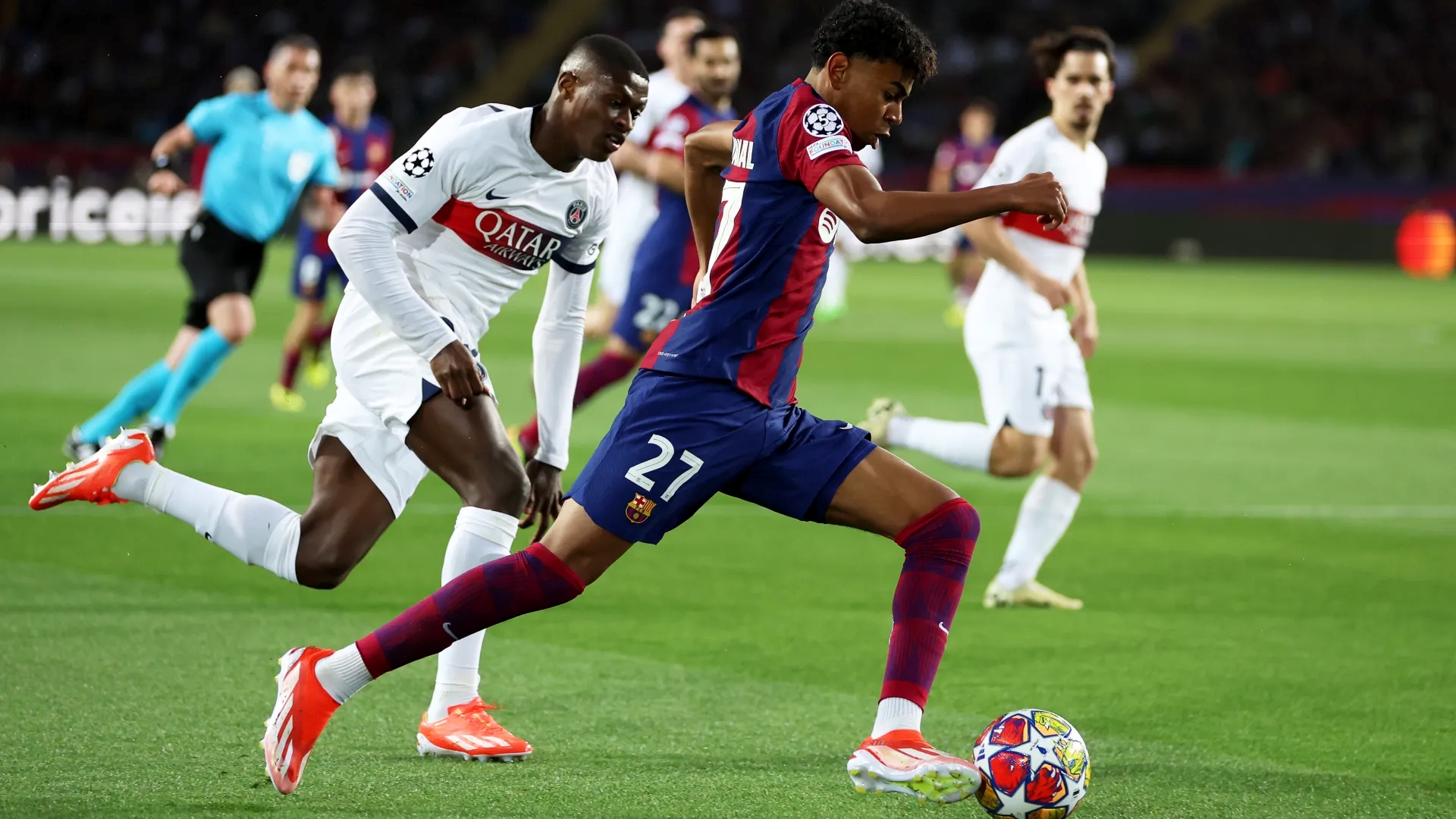 Champions League Clash: Paris Saint Germain secure comeback in Barcelona