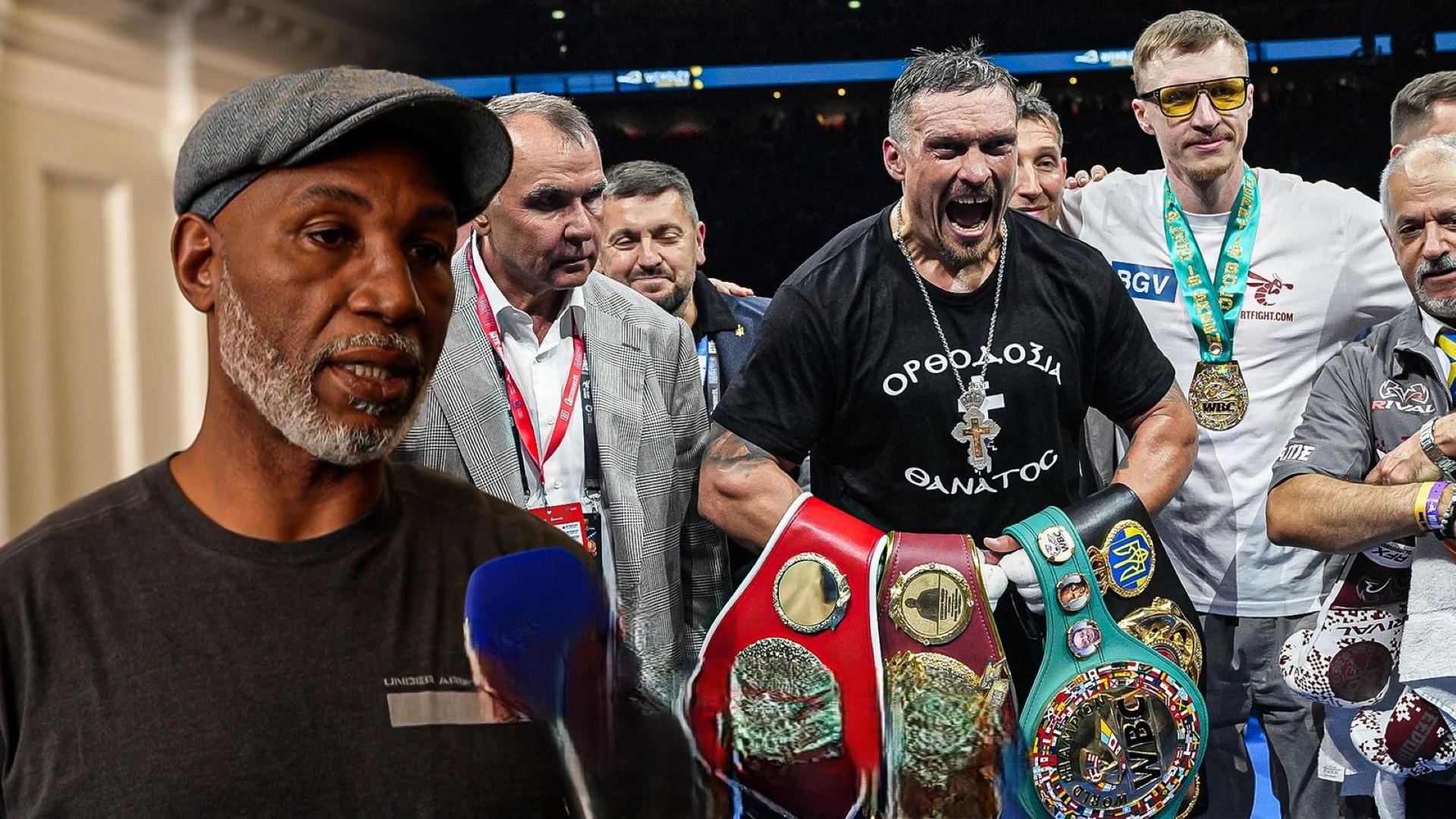 Lennox Lewis urges Oleksandr Usyk to retire at the peak of His career just as He did