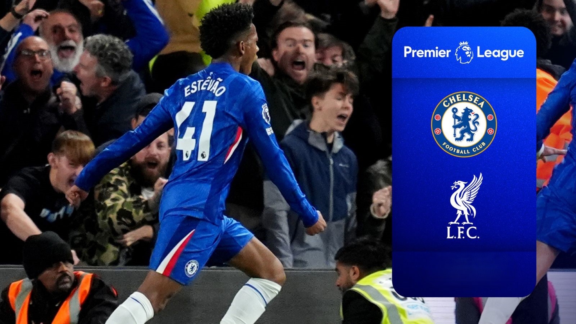 Chelsea edge Liverpool 2-1 as Estevao strikes late after Gakpo cancels out Caicedo stunner