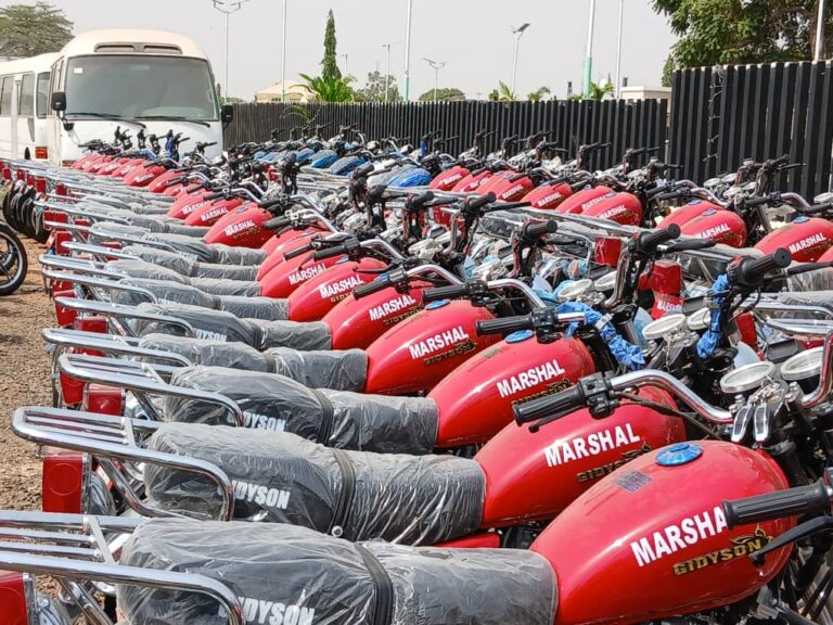 Kefas Reaffirms Commitment to Security as Taraba Marshal Receives Patrol Vehicles, Motorbikes