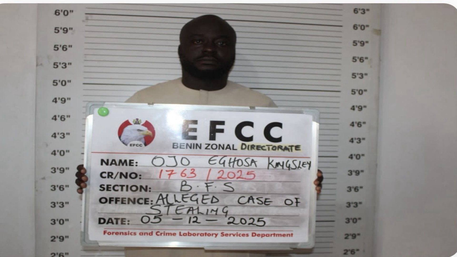 EFCC Secures Conviction of Man Over ₦1.5bn Erroneous Bank Credit in Benin