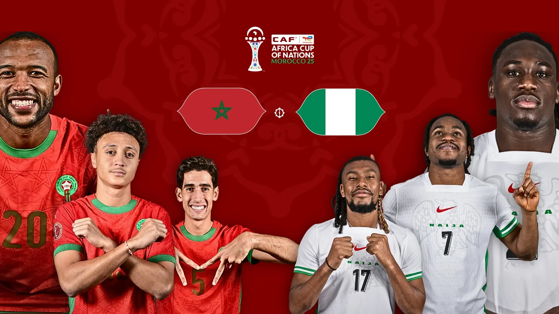 AFCON 2025: NIGERIA, MOROCCO CLASH IN SEMI-FINALS