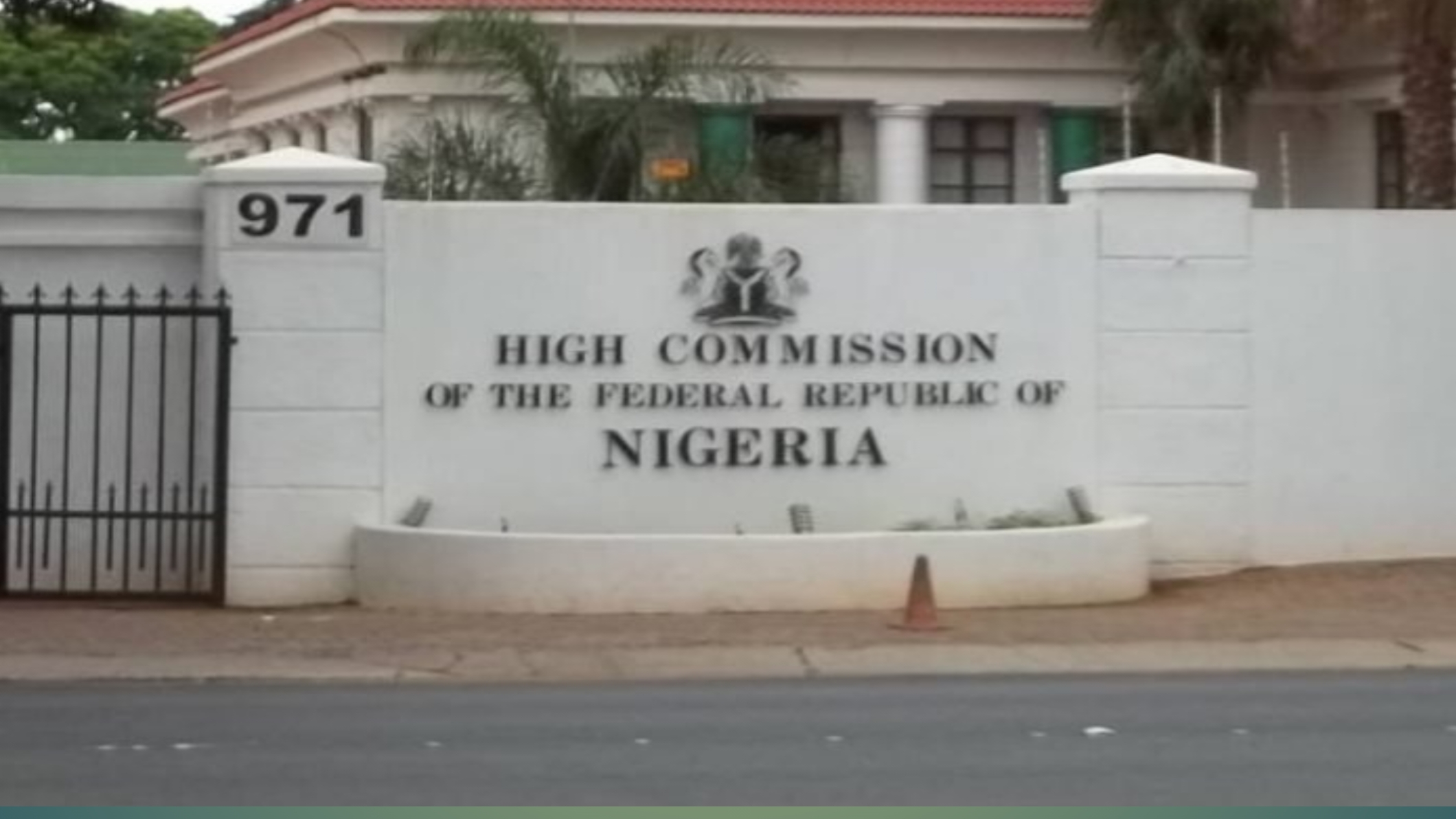 Nigeria Confirms Restore Of Power Supply to Nigeria High Commission In Pretoria
