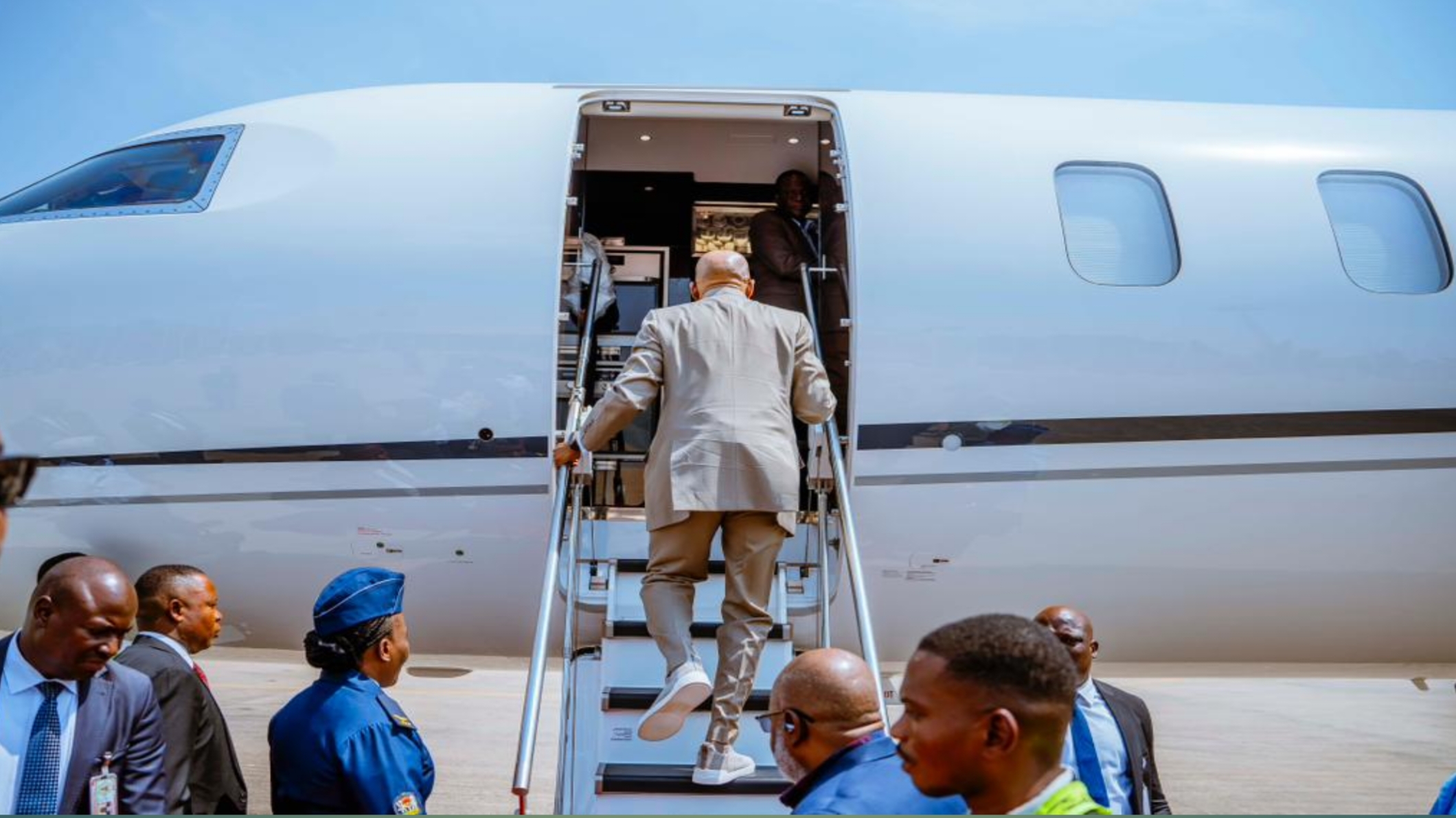 African Union Summit: VP Shettima Departs Abuja For Addis Ababa, Ethiopia 