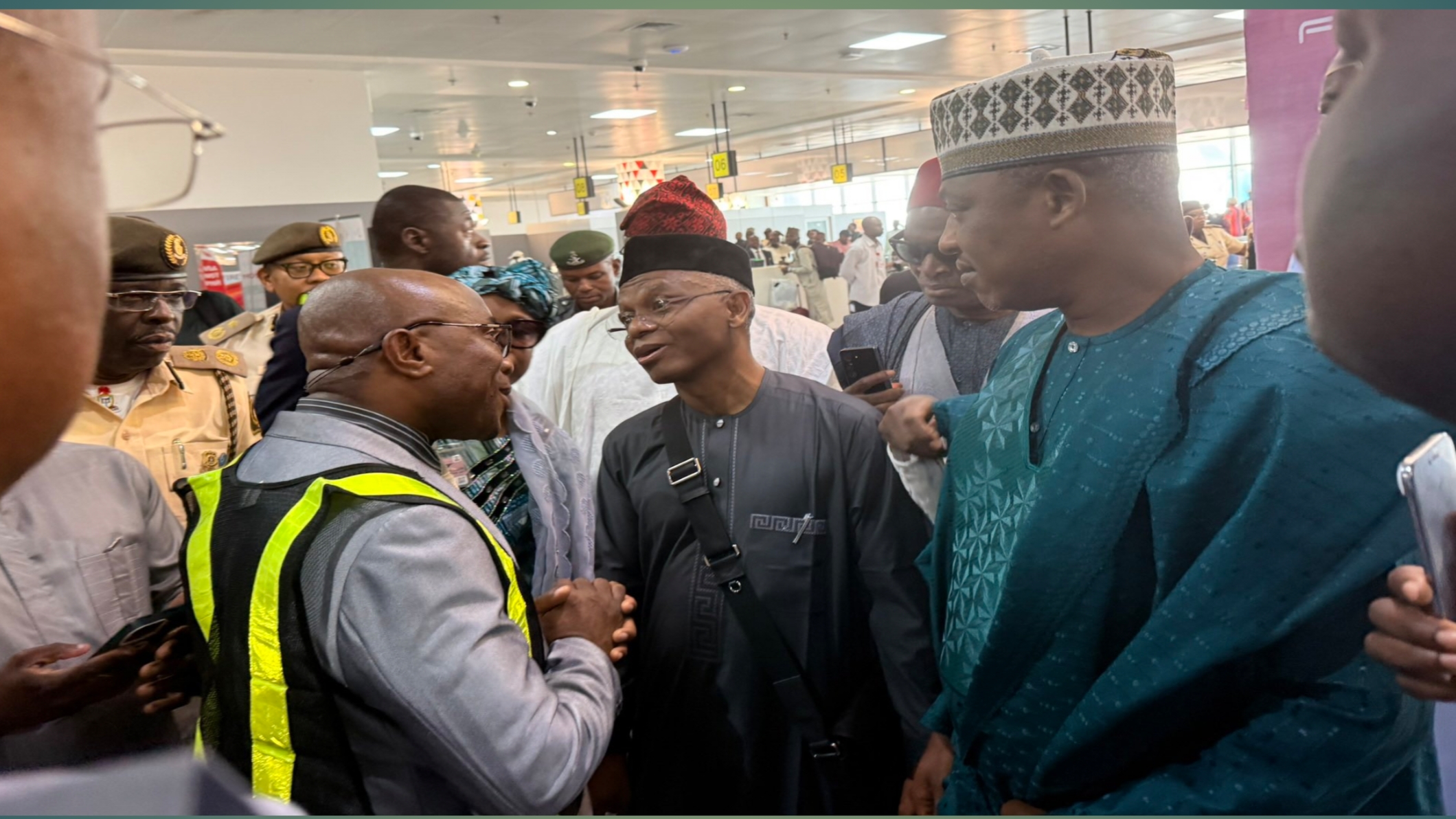 Security Personnel Attempt To Arrest El-Rufai At Abuja Airport 