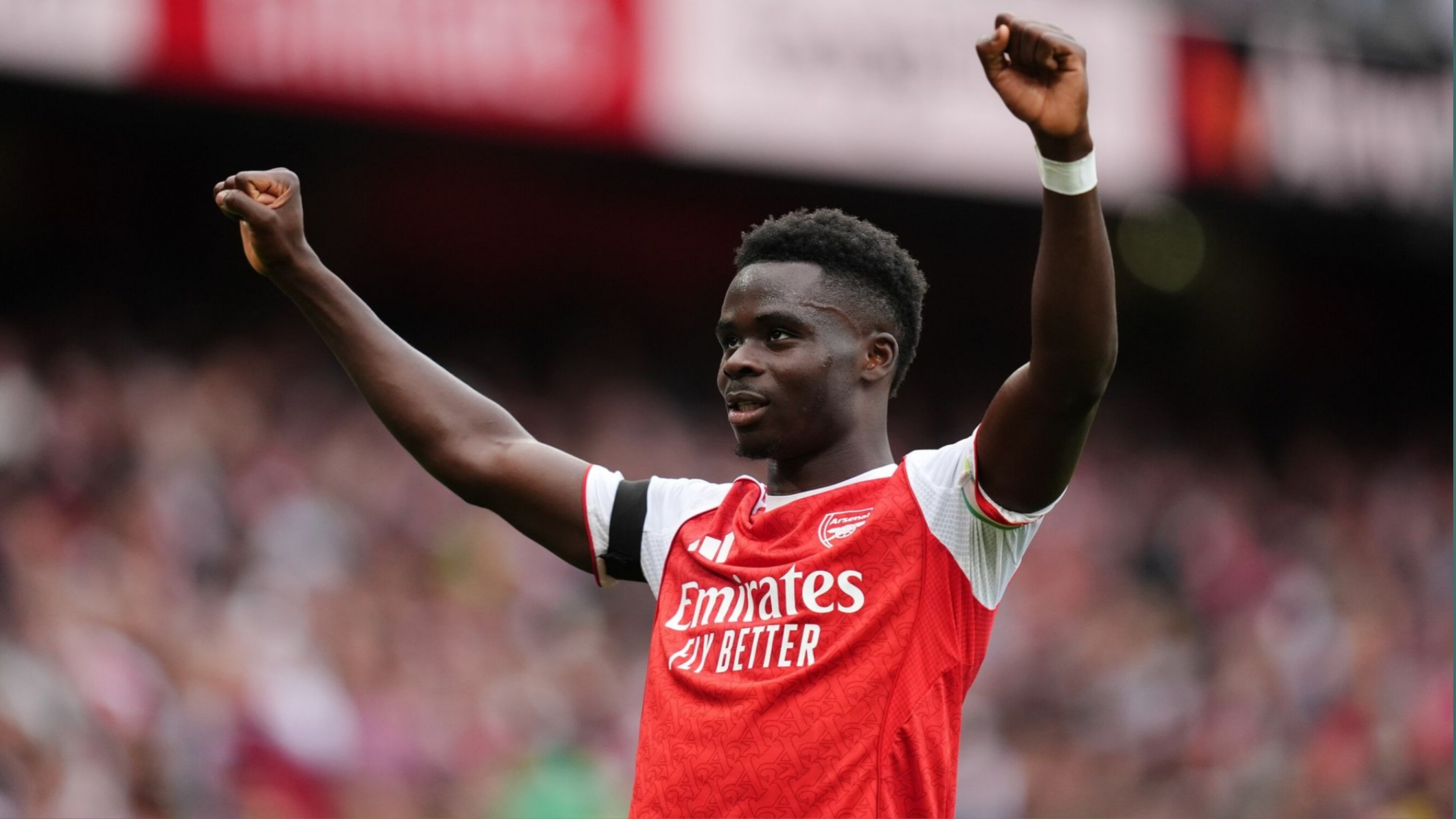 Saka Extends Contract With Arsenal Till  2031