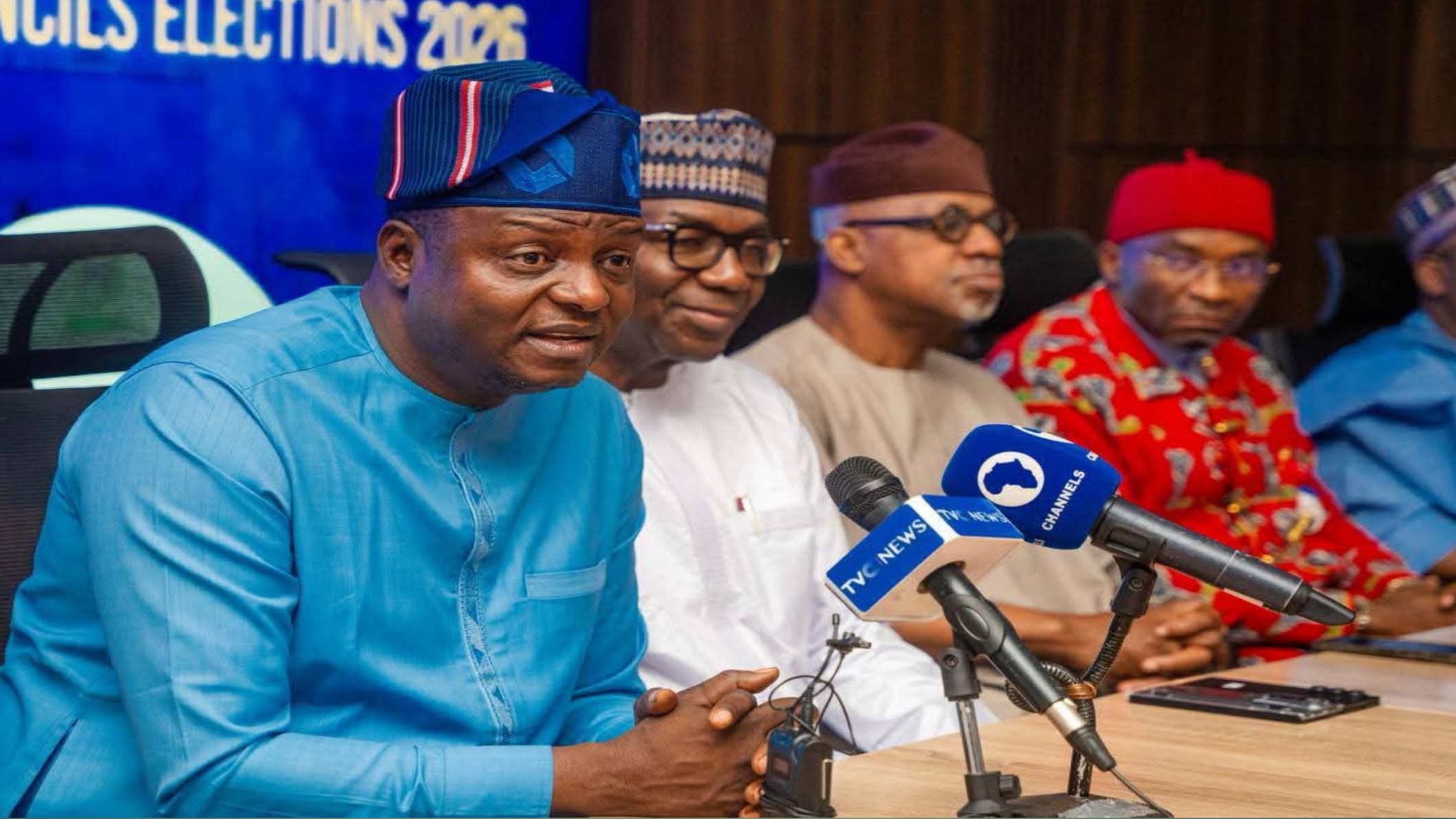 APC National Chair Receives Winners Of FCT Council Polls At Party Secretariat