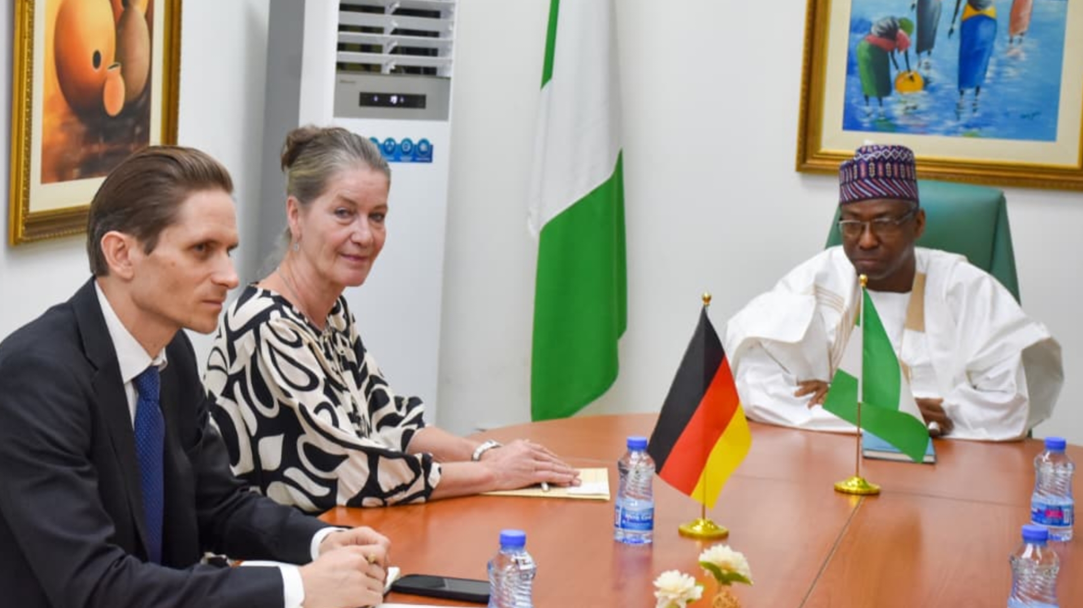 Nigeria-Germany Reaffirm Commitment To Diplomatic Relationship After Strategic Meeting 