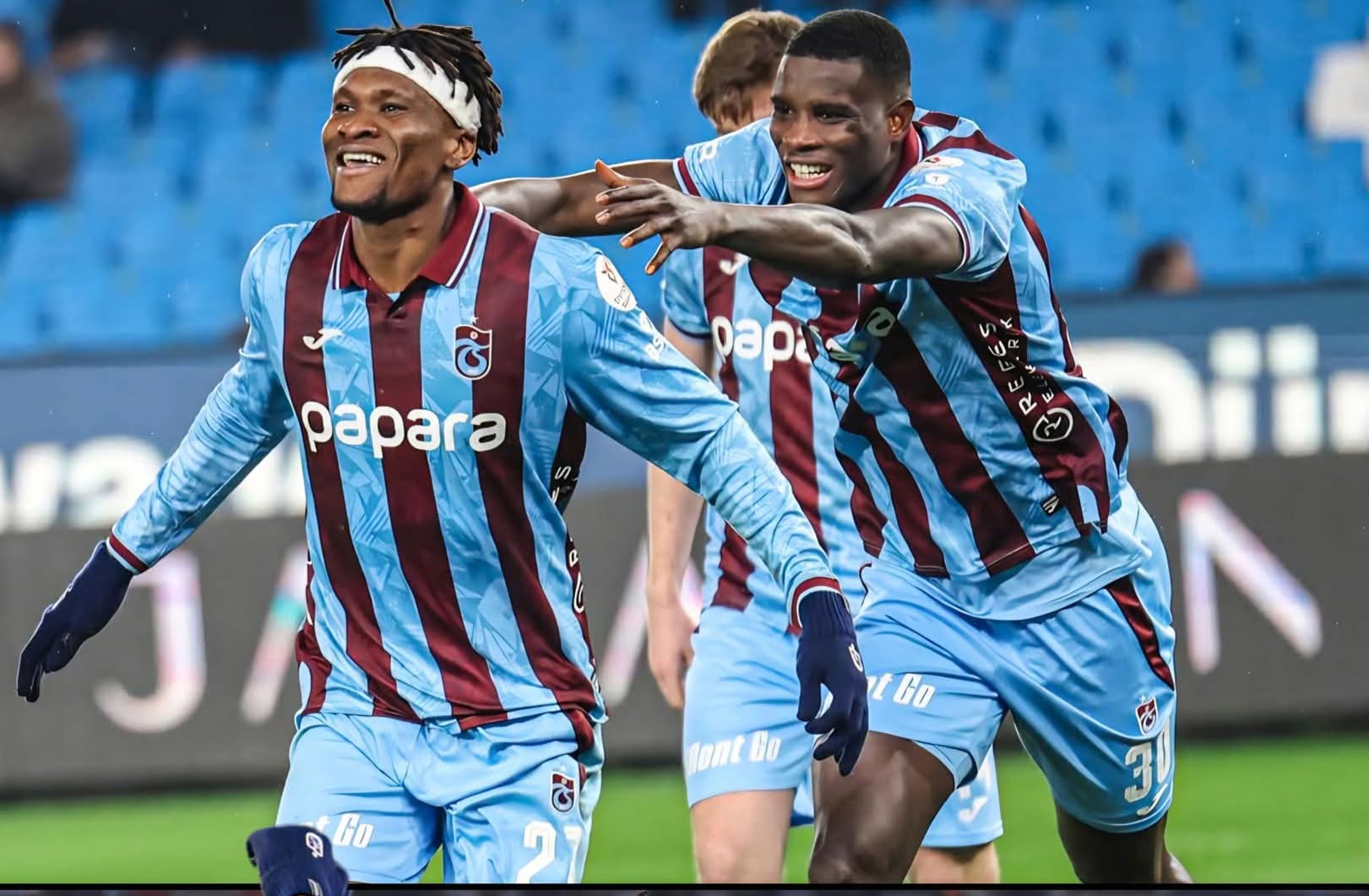 Onuachu Scores, Assists as Chibuike Nets Brace in Trabzonspor 3–1 Win