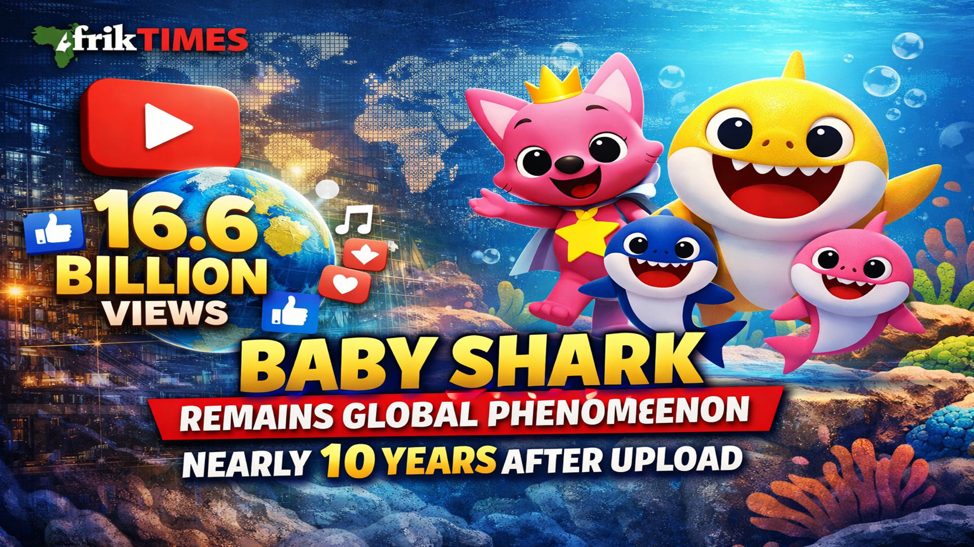 Baby Shark Remains Global Phenomenon Nearly 10 Years After Upload