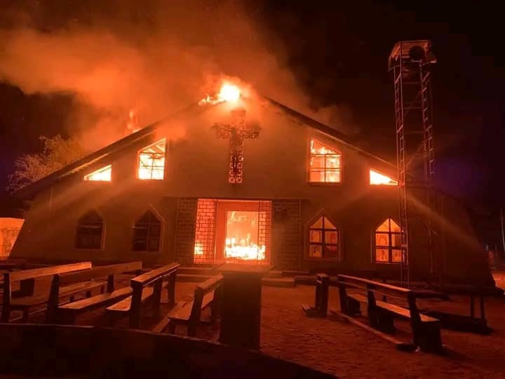 Night Fire Destroys St. Mary’s Catholic Cathedral in Taraba