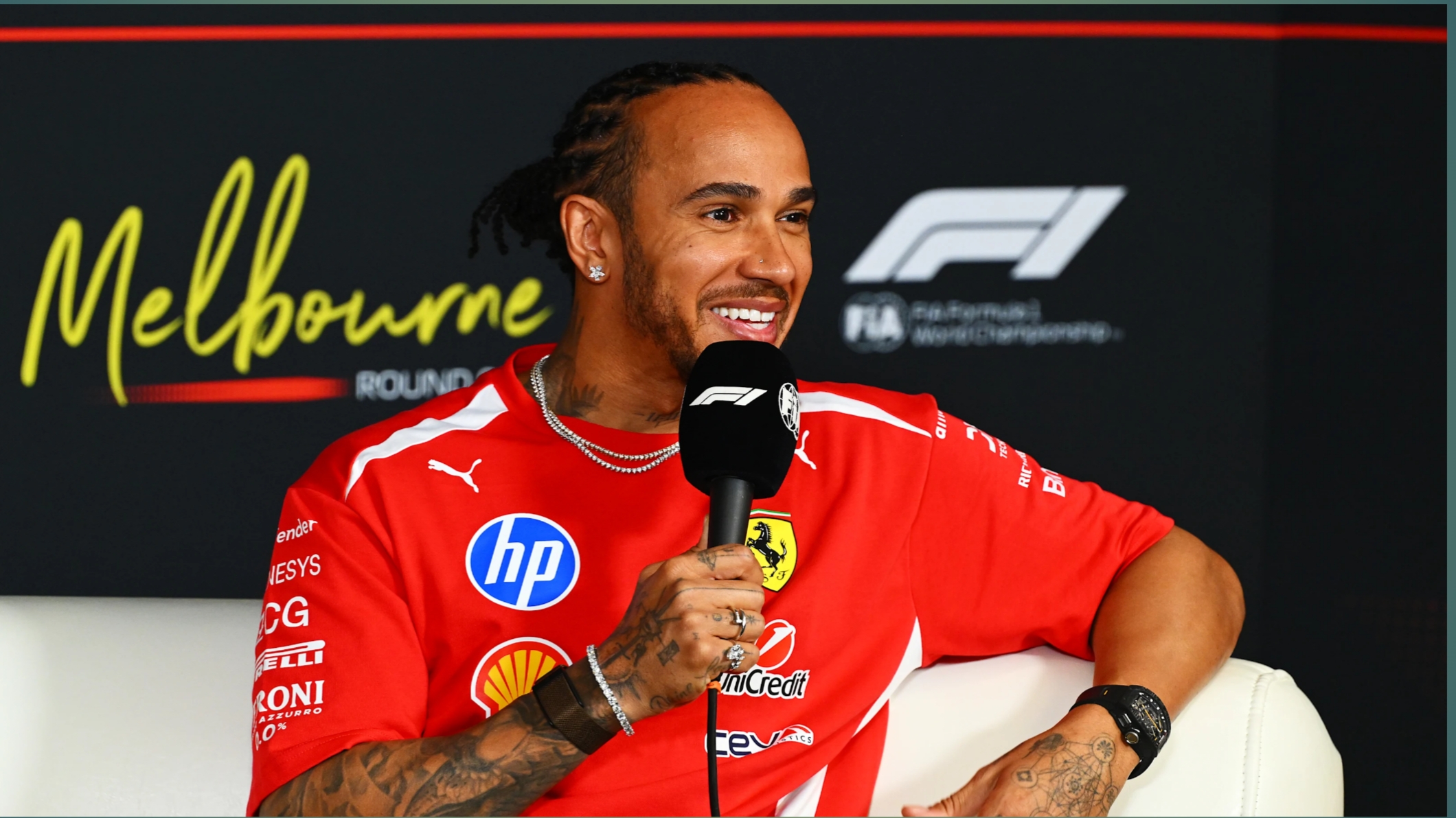I Am Half African — Lewis Hamilton