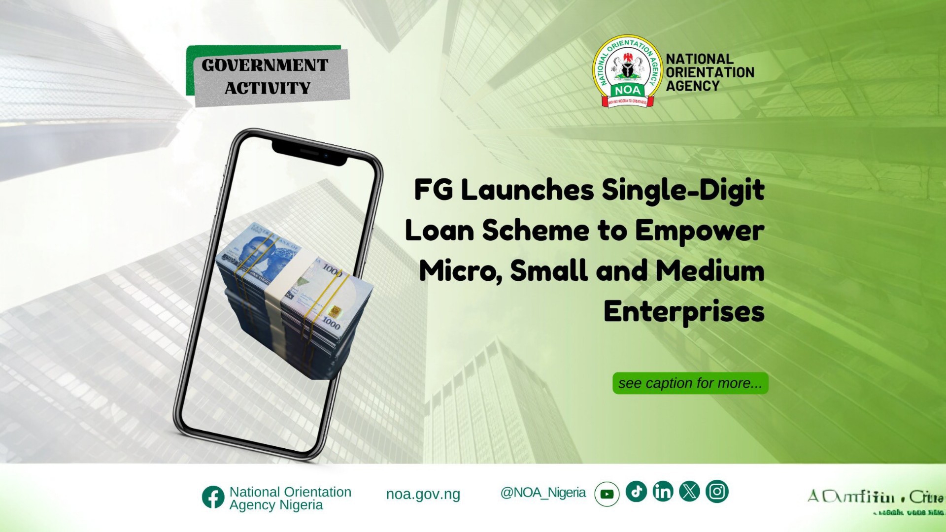 FG Launches Single-Digit Loan Scheme for 6,122 MSMEs