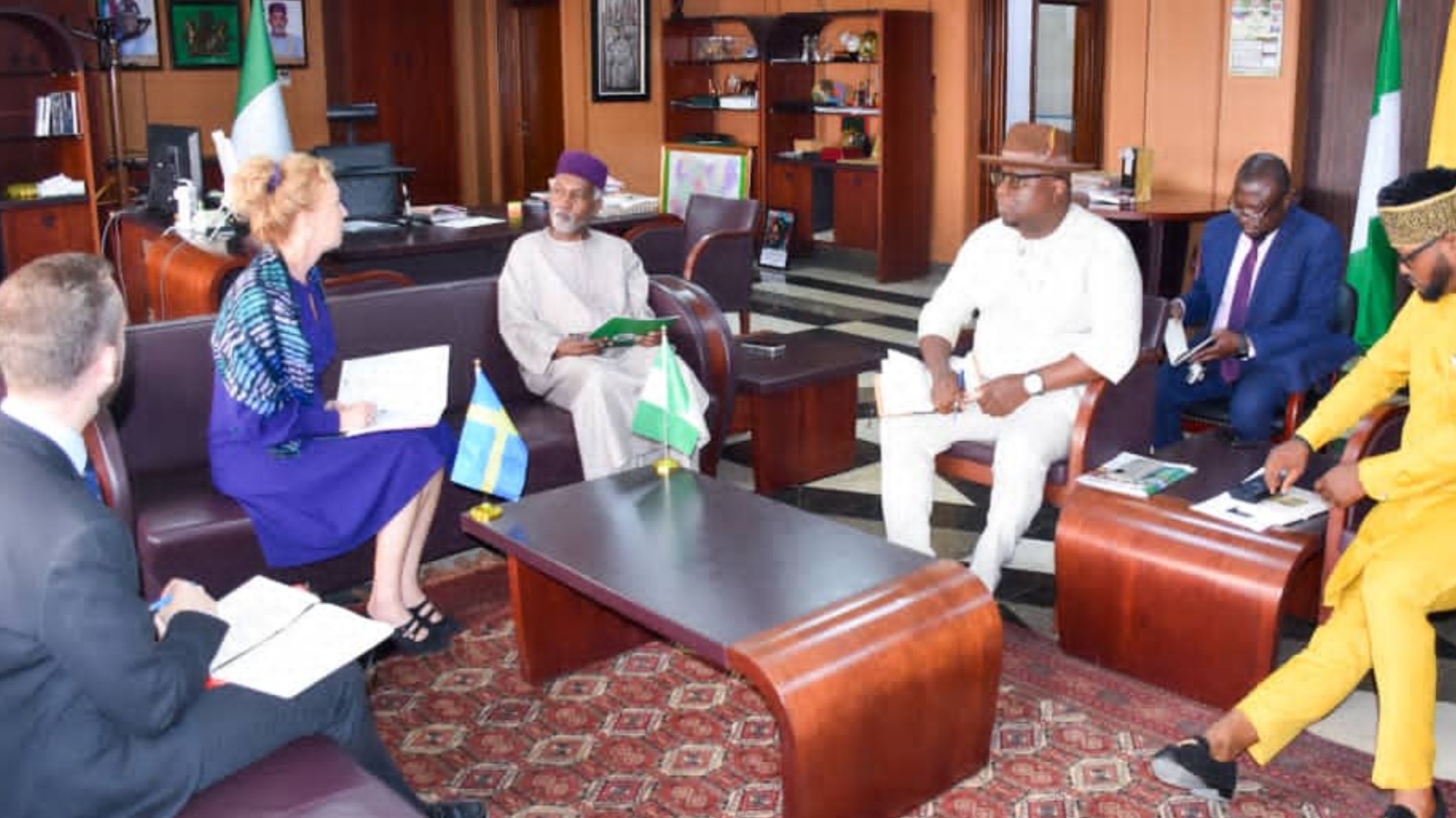 Nigeria, Sweden Highlight Key Areas of Cooperation in Bilateral Talks