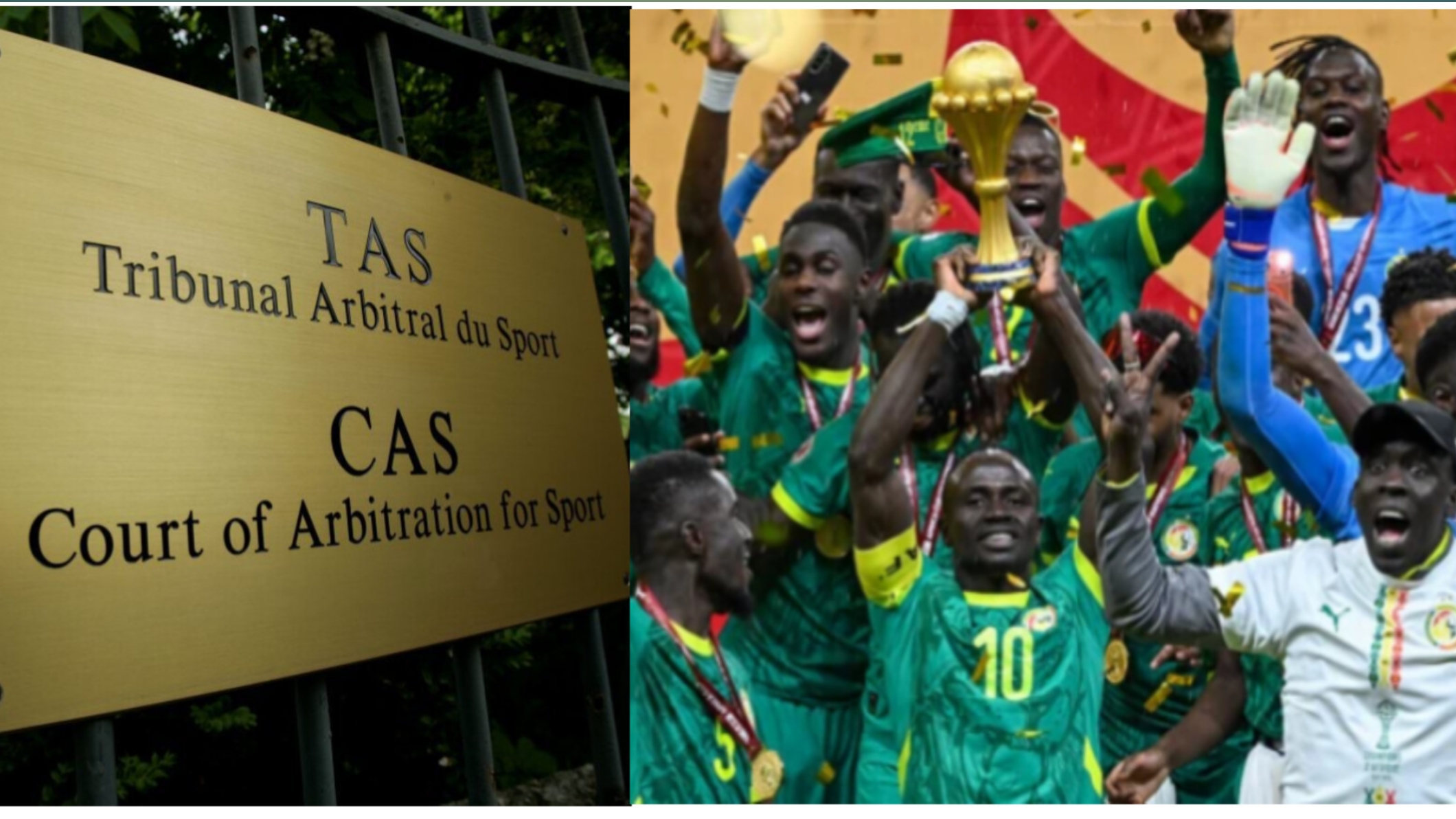 CAS Confirms No Appeal Yet Filed by Senegal Over AFCON Final Decision
