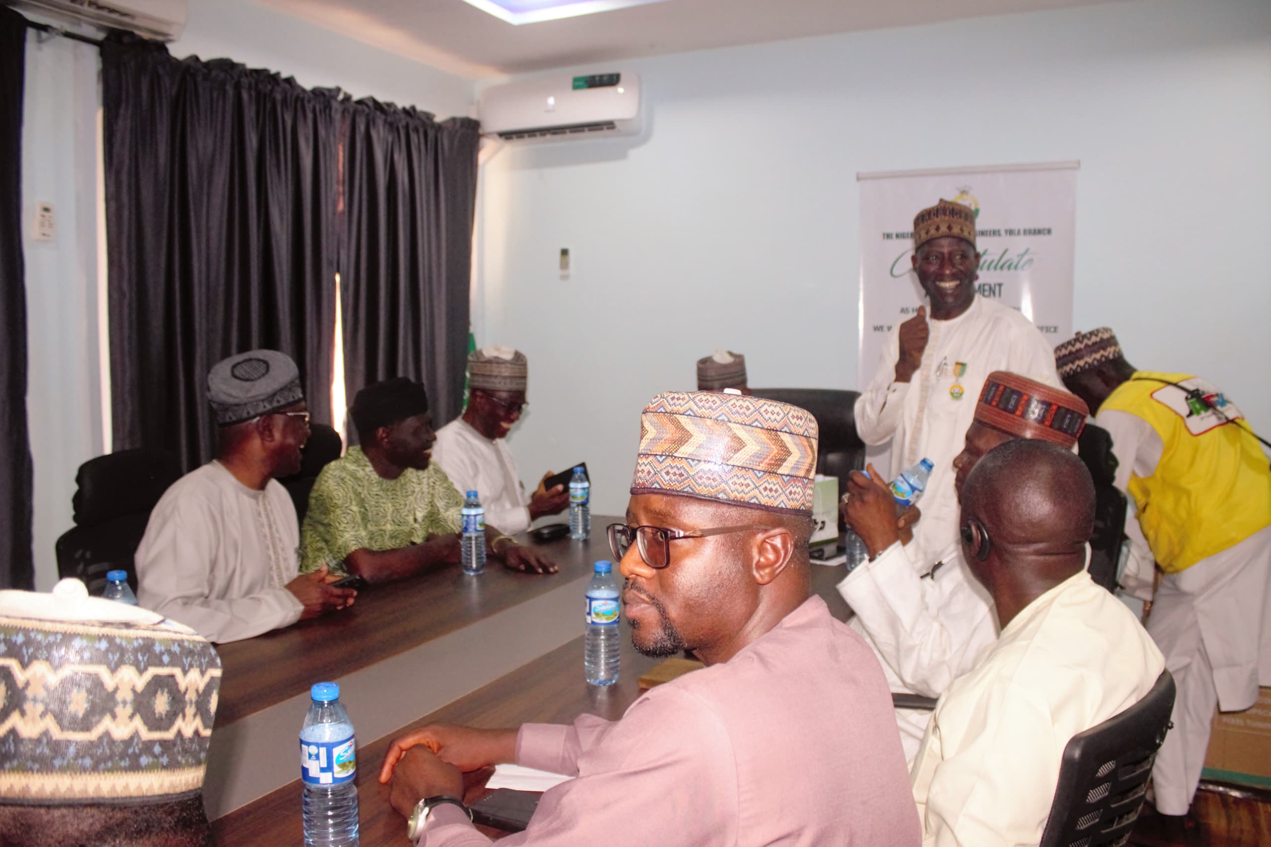 Engineers Pay Courtesy Visit to Adamawa Works Commissioner, Pledge Support for Infrastructure Development
