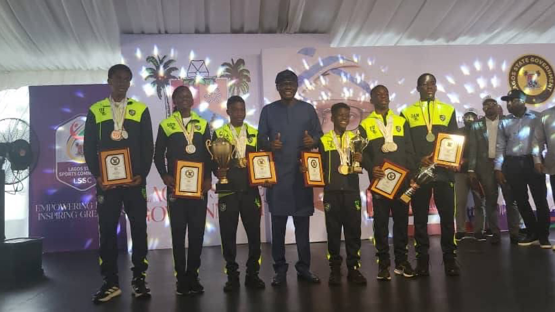 Lagos State Holds Celebration for Student-Athletes’ Achievements at World School Games and African Youth Games