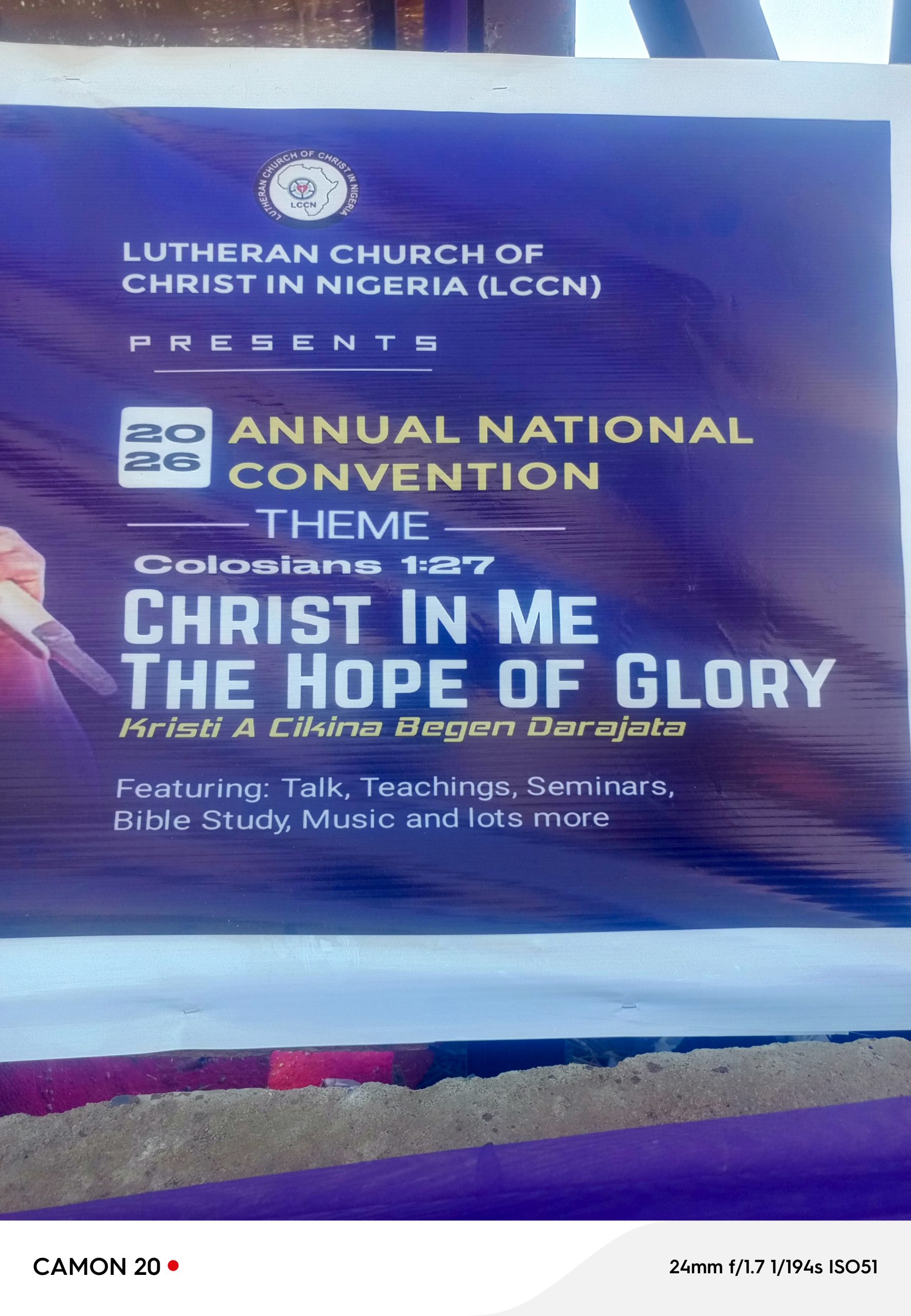 LCCN National Convention Emphasises ‘Christ in Me, the Hope of Glory’