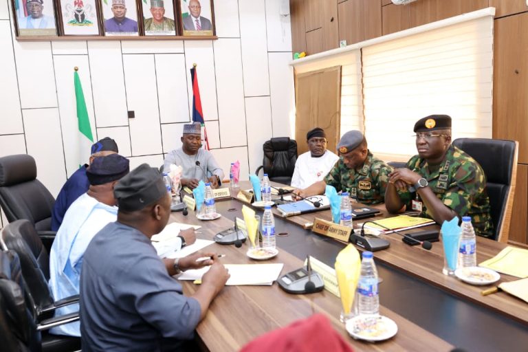 Kefas, Fintiri, TY Danjuma Meet Defence Minister, Strengthen Security Collaboration in Taraba and Adamawa