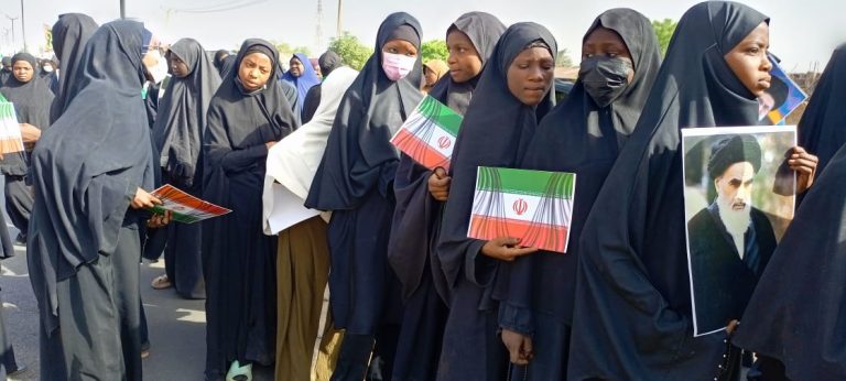 ‎IMN Stages Peaceful Protest in Kano Over Alleged Killing of Iran’s Supreme Leader  ‎