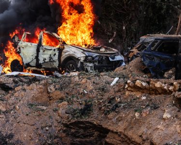 Aftermath Of Iranian Missile Barrages In Central Israel