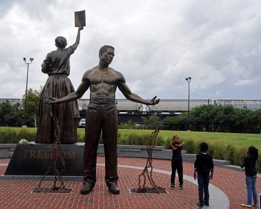 Emancipation Statue Is Unveiled In Richmond