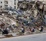 Displaced People Return To Their Homes After A 10 Day Ceasefire Between Lebanon And Israel Went Into Effect, At The Southern Suburbs Of Beirut