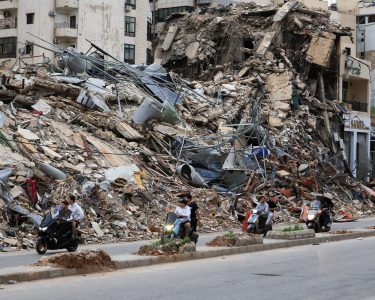 Displaced People Return To Their Homes After A 10 Day Ceasefire Between Lebanon And Israel Went Into Effect, At The Southern Suburbs Of Beirut