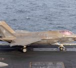 An F 35c Lightning Ii Prepares To Launch From The Flight Deck Of Nimitz Class Aircraft Carrier Uss Abraham Lincoln