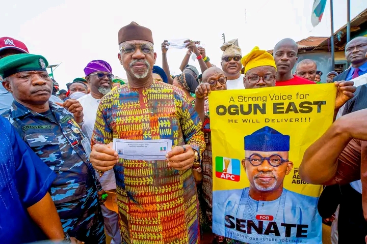 Dapo Clinches APC Ogun East Senatorial Ticket as Gbenga Daniel Steps Down Hours Before Primary
